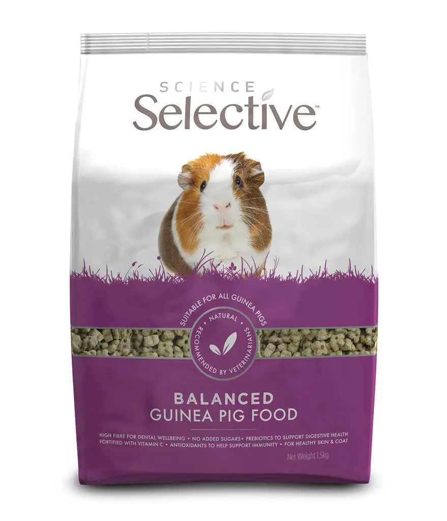 Supreme Science Selective Guinea pig (marsvin) 4 x 1,5 kg